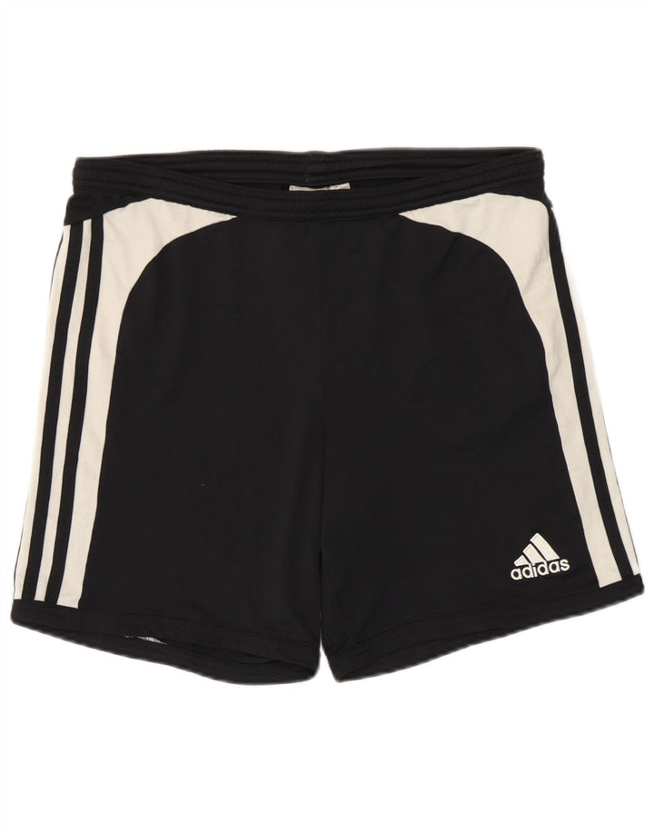 Adidas Short de sport pour homme en polyester color block noir moyen
