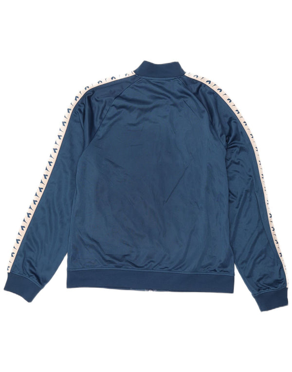 DIADORA Veste de survêtement pour femme UK 16 Large Bleu Marine Colourblock