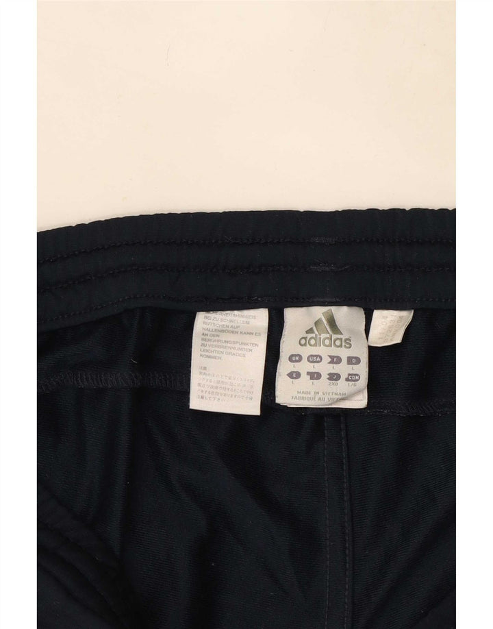 Adidas Pantalon de survêtement pour homme Large Bleu marine Polyester