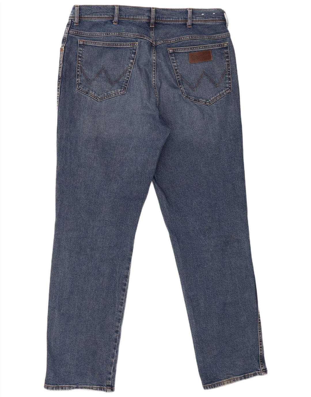Wrangler Jean droit homme W40 L34 bleu coton