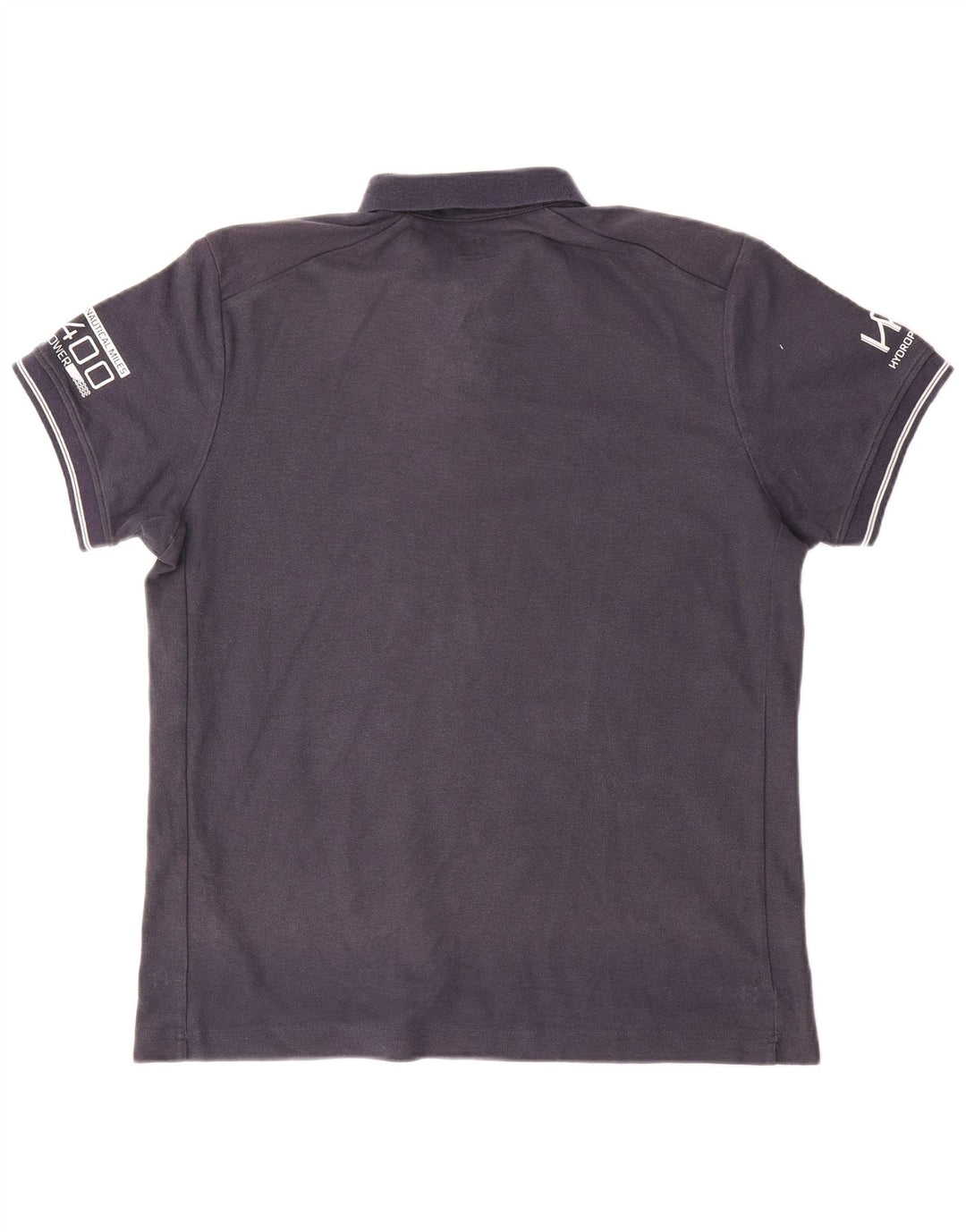 Helly Hansen Polo Graphique Homme Bleu Marine Moyen Coton