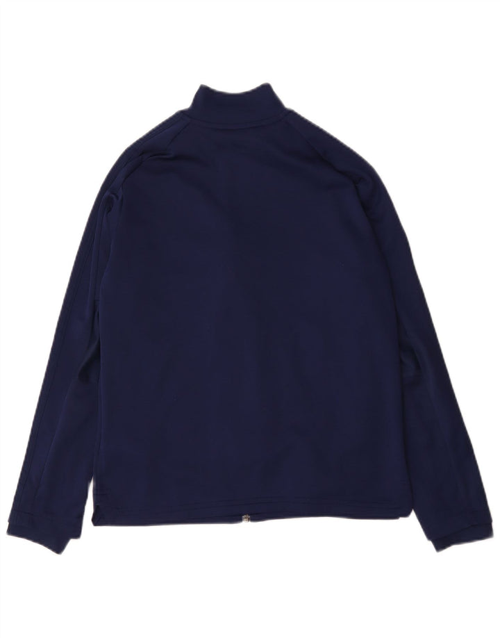 Veste de survêtement Adidas Garçon 11-12 ans Bleu Marine Polyester
