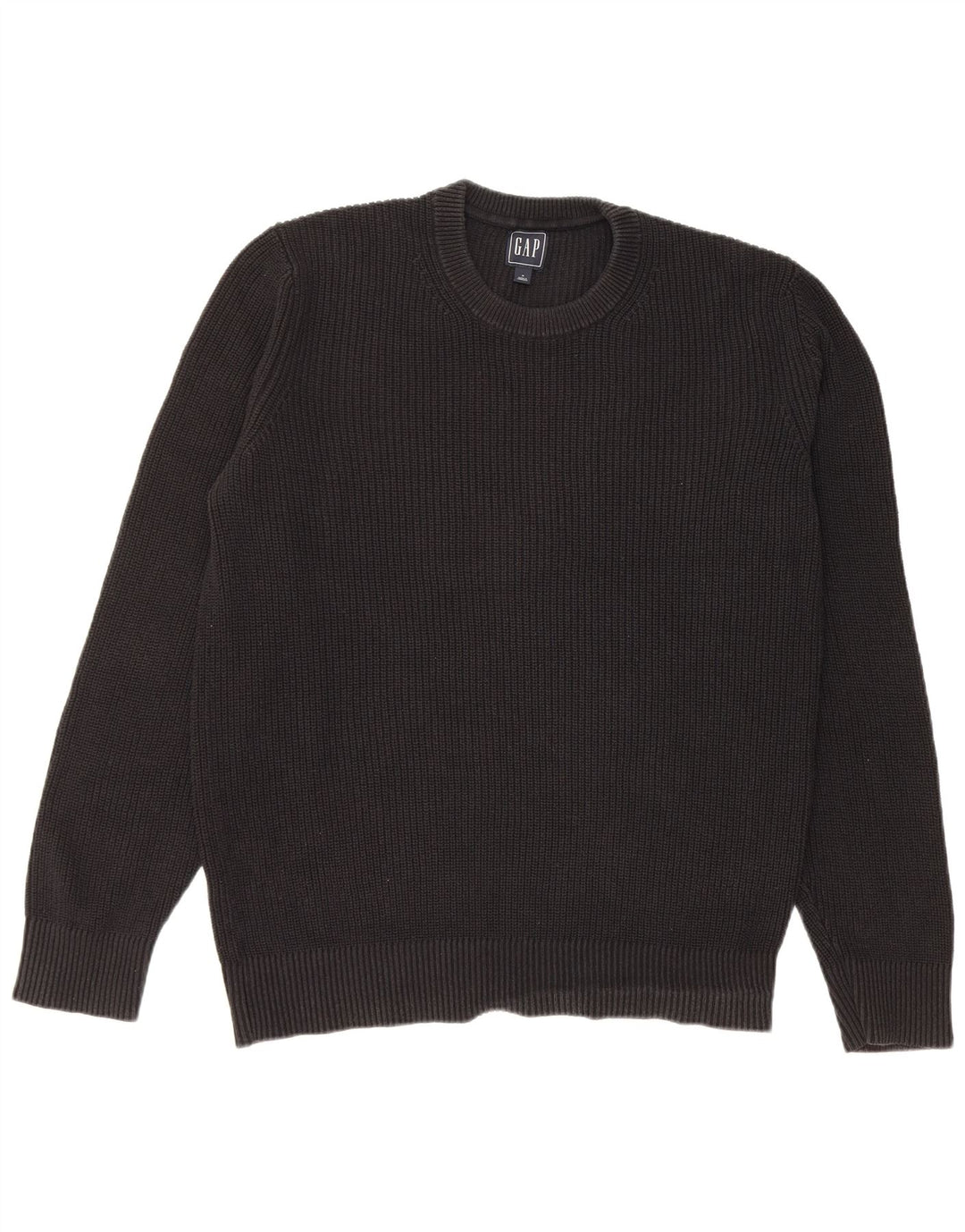 Gap Pull Col Ras Du Cou Homme Noir Moyen Coton
