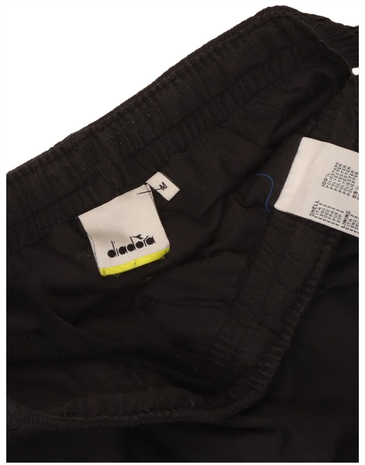 Diadora Pantalon De Survêtement Joggers Homme Noir Moyen Polyester