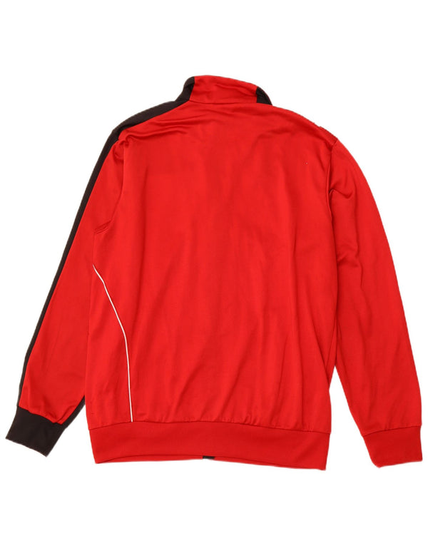 ADIDAS Veste de survêtement pour homme UK 40/42 Rouge moyen Colourblock Sports