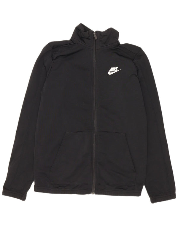 Nike Veste de survêtement pour garçon 12-13 ans Large Noir Polyester