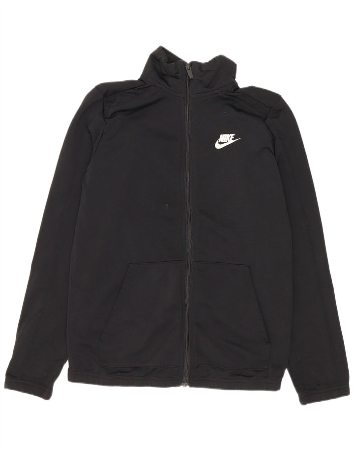 Nike Veste de survêtement pour garçon 12-13 ans Large Noir Polyester