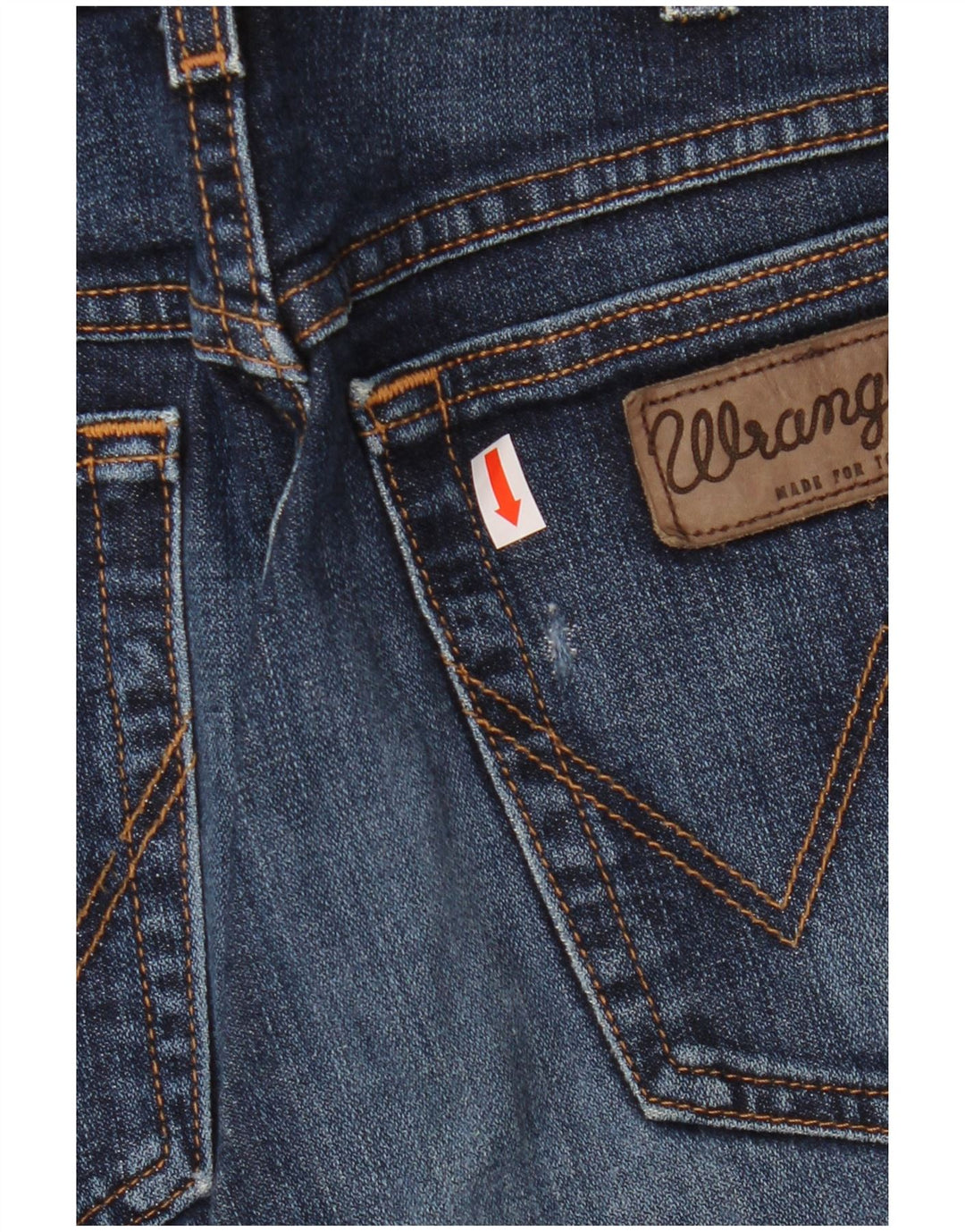 WRANGLER Jean Droit Texas Stretch Homme W32 L32 Bleu Coton