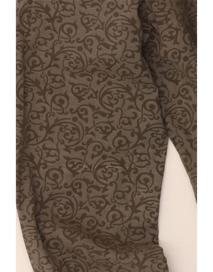Diesel Chemise Homme Petit Marron Paisley Cotton