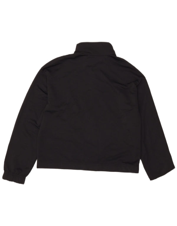NIKE Veste de survêtement pour femme UK 14 Medium Noir Polyester