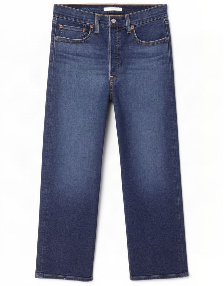 Jean droit Levi's femme Ribcage W30 L26 Bleu