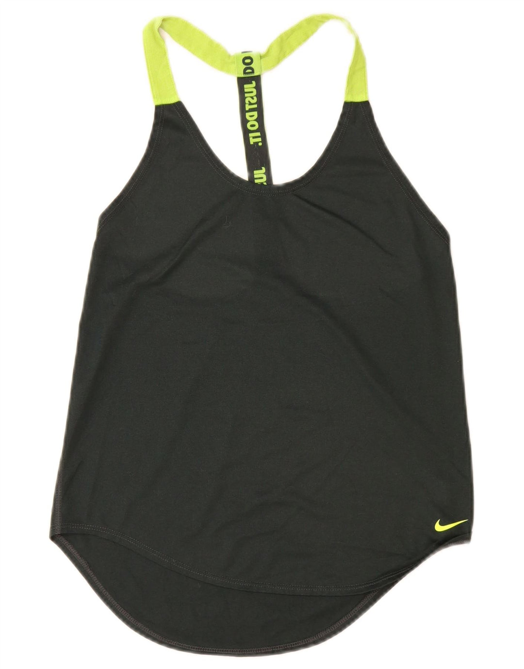 Nike Débardeur graphique pour femme UK 6 XS Noir