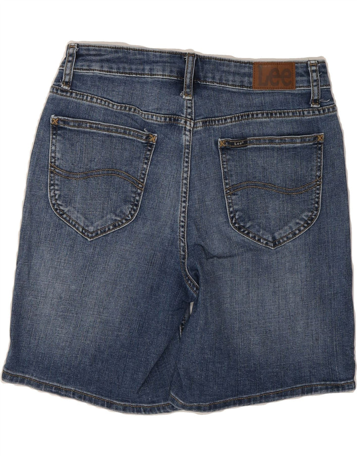 LEE Womens Regular Fit Mid Rise Denim Shorts US 6 Medium W26 Blue Cotton Vintage Lee and Second-Hand Lee from Messina Hembry 