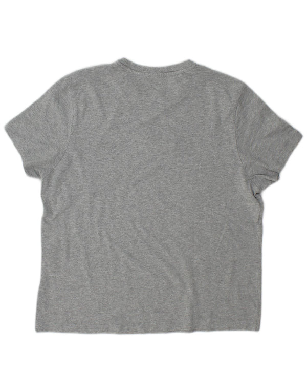 Levi's T-shirt graphique surdimensionné pour femme UK 10 Small Gris