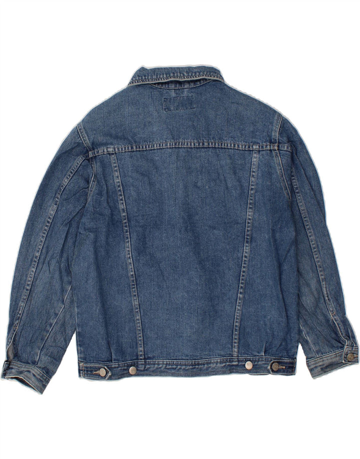 HERE & THERE  Boys Denim Jacket 13-14 Years Blue Cotton Vintage Here & There and Second-Hand Here & There from Messina Hembry 