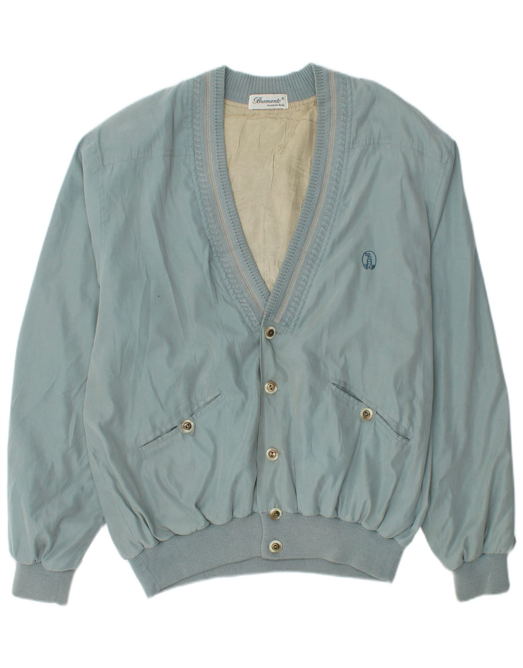 Bramante Veste Bomber Homme UK 38 Bleu Moyen