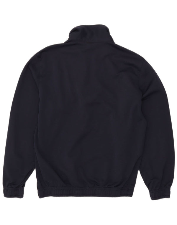 Lotto Sweat-Shirt Col Zippé Homme Bleu Marine Moyen