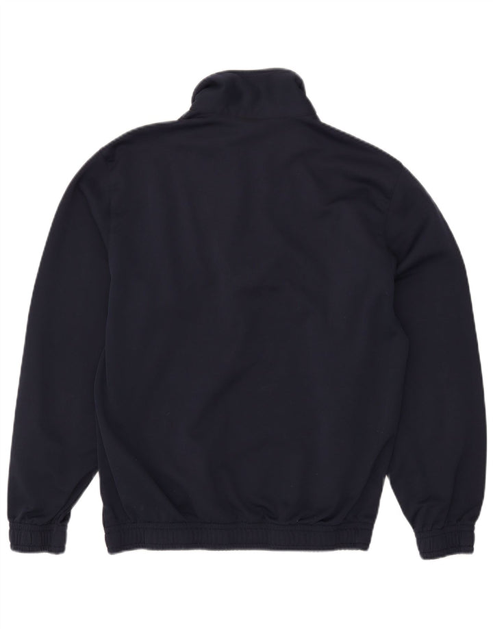 Lotto Sweat-Shirt Col Zippé Homme Bleu Marine Moyen