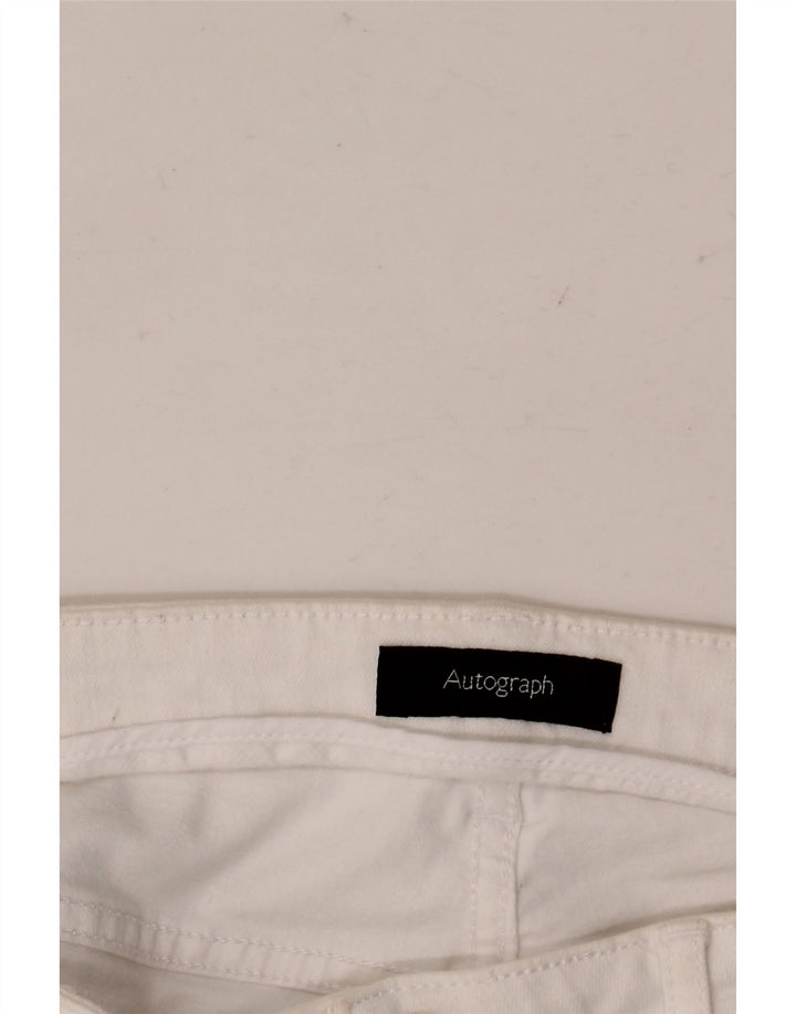 MARKS & SPENCER Jean Skinny Autograph Femme W34 L28 Blanc