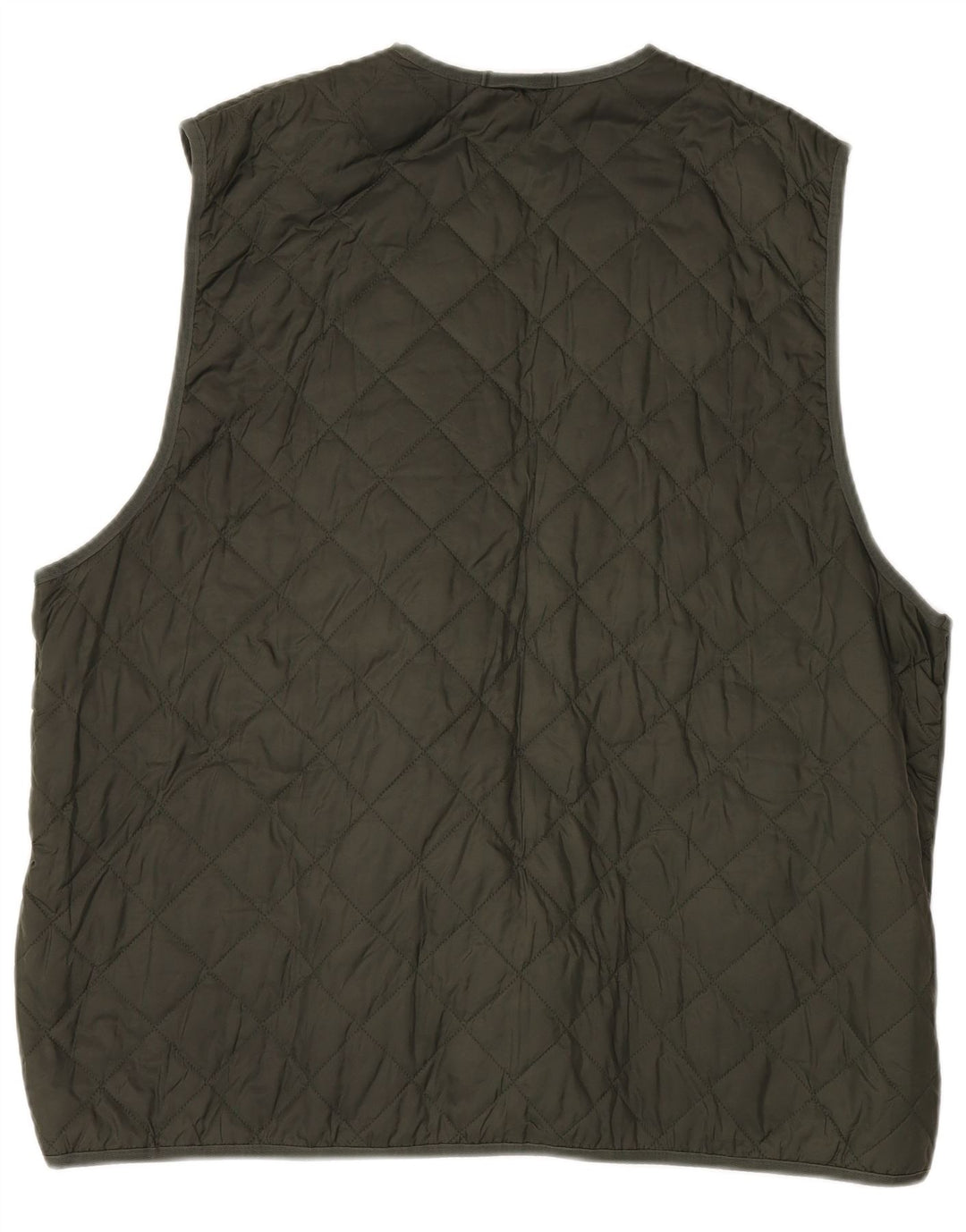Barbour Mens Gilet matelassé Taille 52 Grand Vert Polyamide
