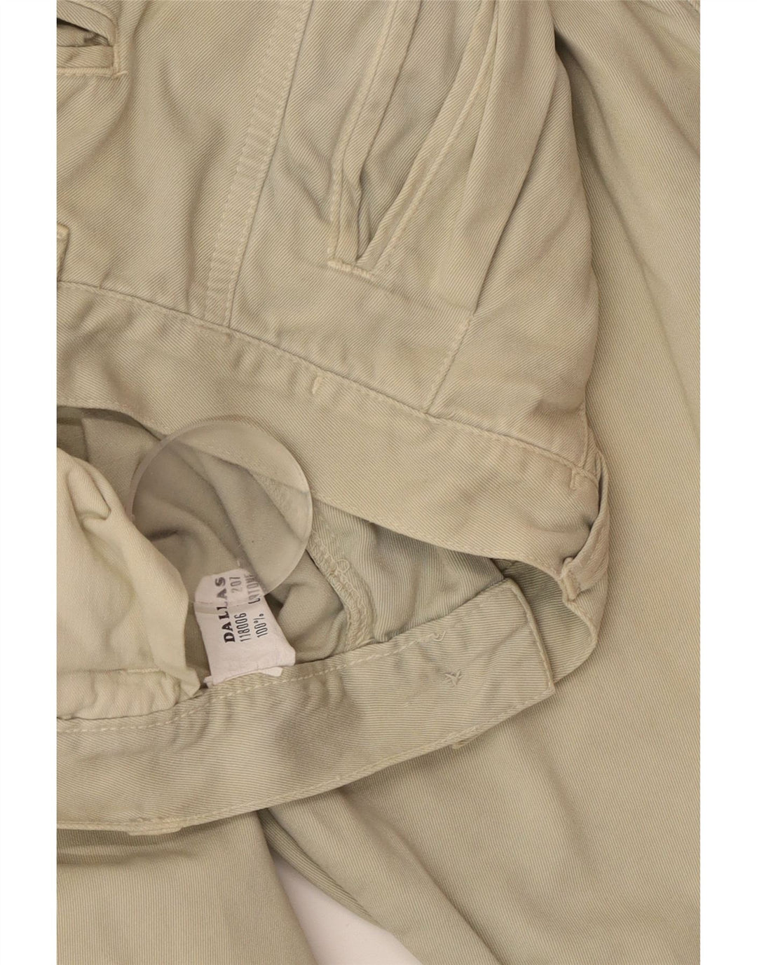 Dallas Pantalon décontracté pour homme W34 L29 en coton vert