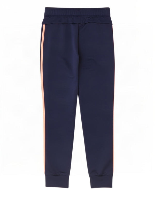 Adidas Pantalon de survêtement pour femme Joggers UK 8/10 Petit Bleu Marine Polyester