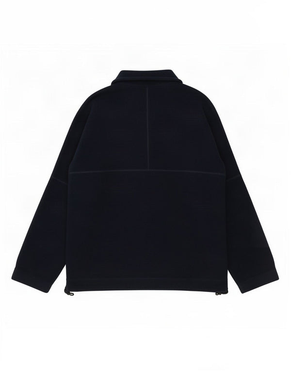 Colmar Pull Polaire Col Boutonné Homme Bleu Marine Moyen Polyester