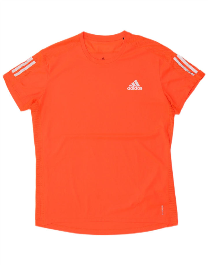 Adidas Homme Aeroready T-Shirt Haut Orange Moyen Polyester