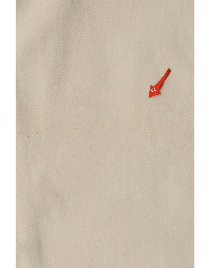 Mash Jean fuselé pour hommes IT 48 Medium W32 L33 coton blanc