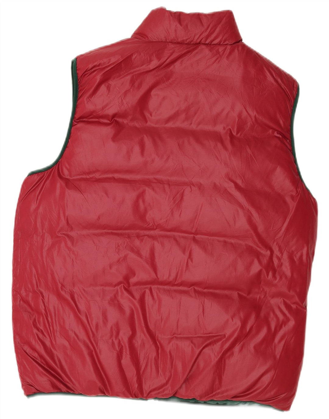 North Sails Gilet rembourré réversible pour homme UK 38 Vert moyen Polyamide