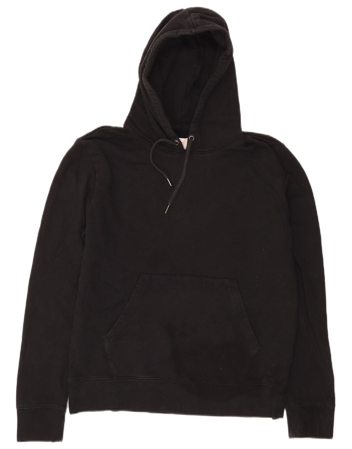 Marks & Spencer Pull à capuche pour homme en coton noir moyen