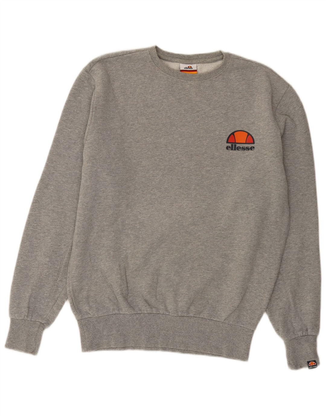 Ellesse Sweat-Shirt Homme Gris Moyen Coton