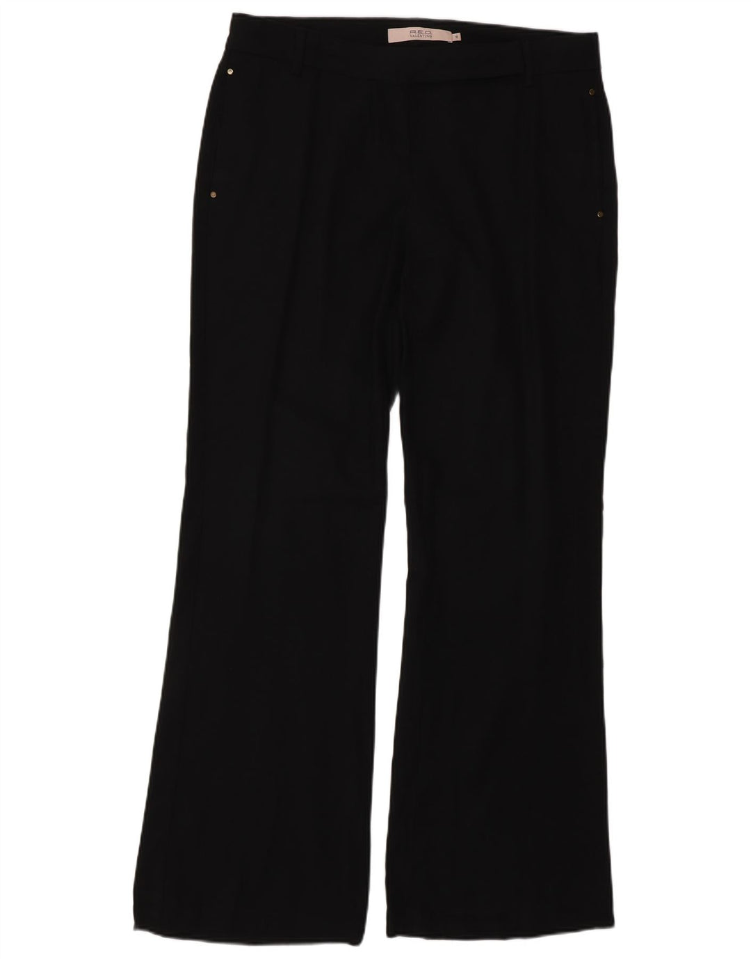 Red by Valentino Pantalon décontracté bootcut pour femme IT 44 Medium W30 L33 Noir