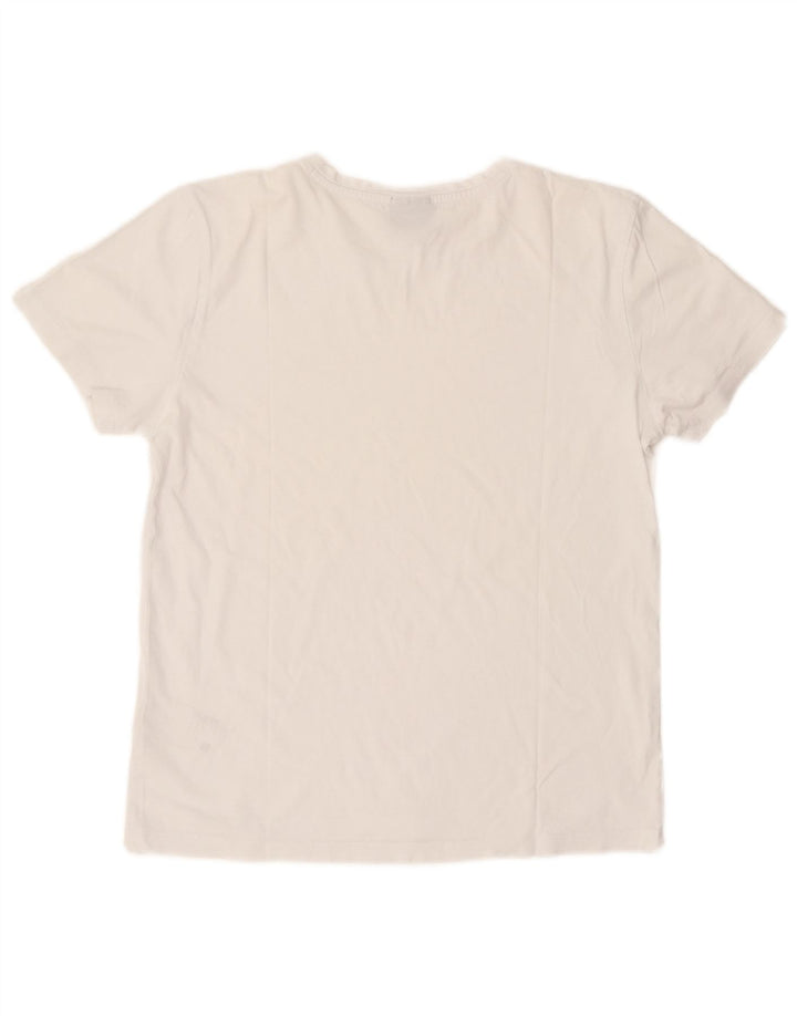 HUGO BOSS T-shirt slim fit en coton blanc moyen |