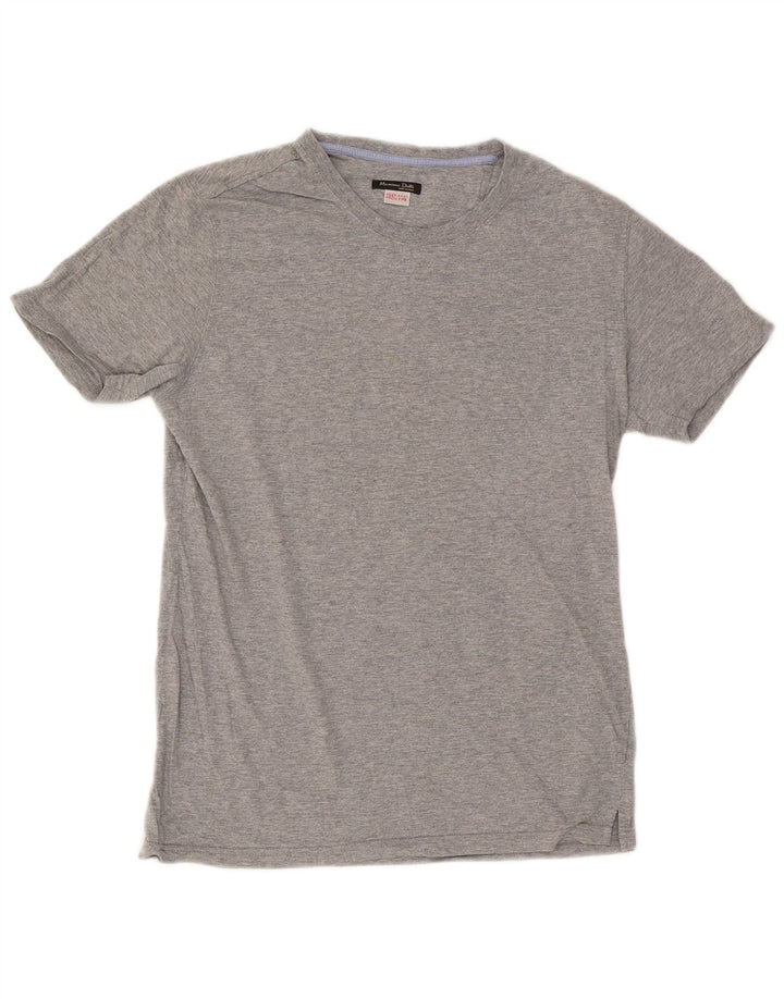 Massimo Dutti T-Shirt Homme Gris Moyen