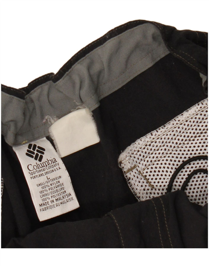 COLUMBIA Pantalon Coupe-Vent Homme Large Noir Nylon