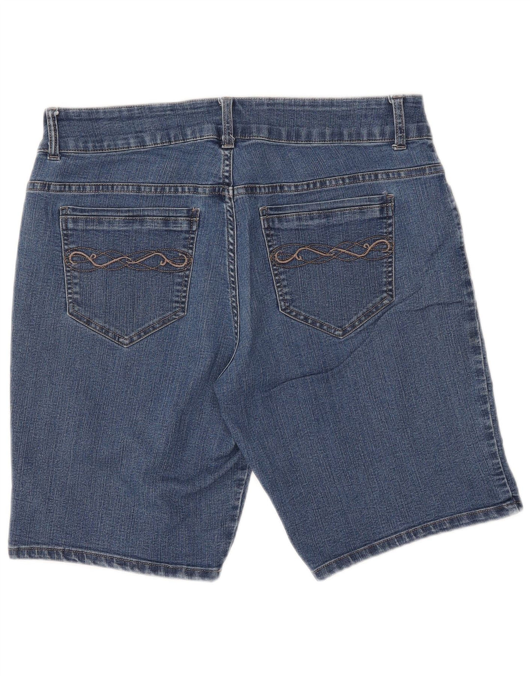 LEE Short en jean Riders pour femme US 12 Large W32 Bleu Coton
