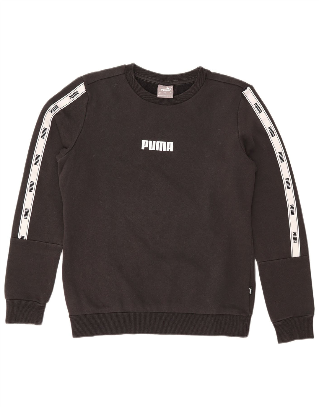 PUMA Sweat-shirt graphique pour femme UK 10 Small Noir