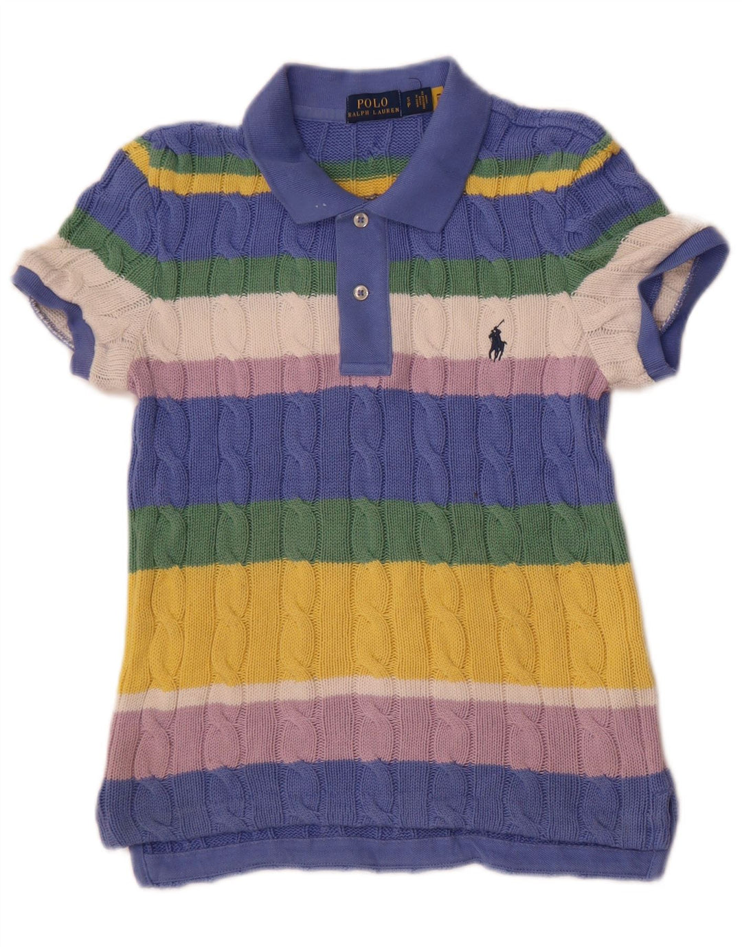 Polo Ralph Lauren Filles 11-12 ans Petit Rayé Multicolore