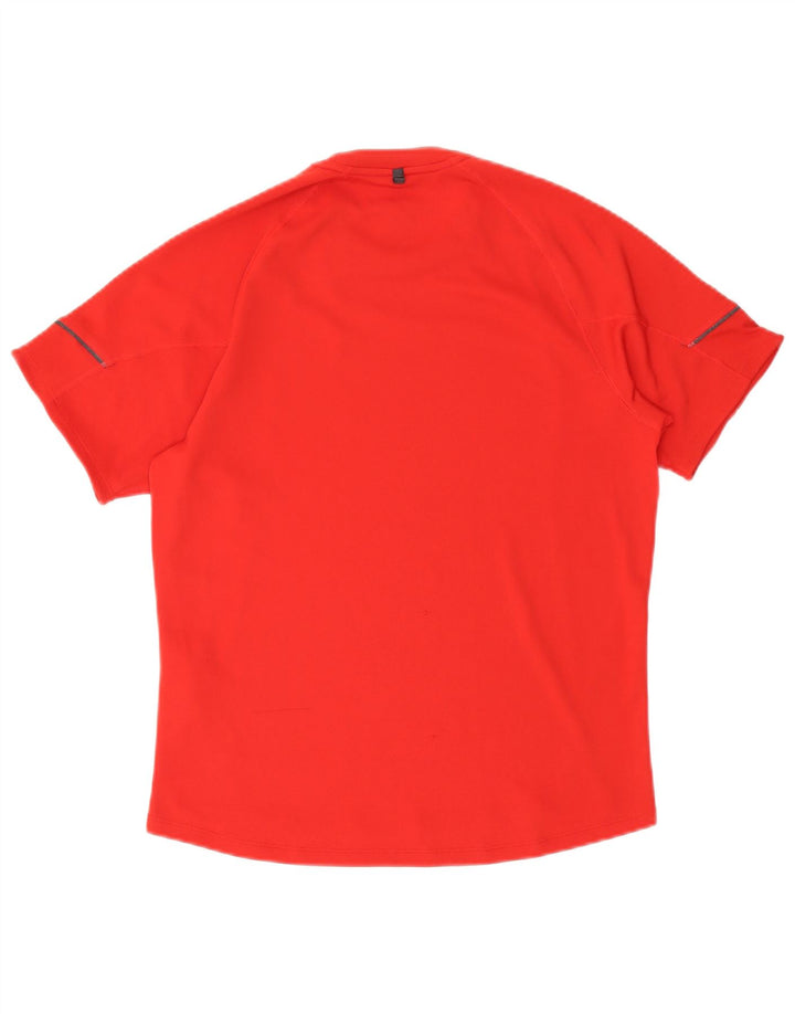 Nike T-shirt Dri Fit pour homme UK 34/36 Petit Rouge Polyester