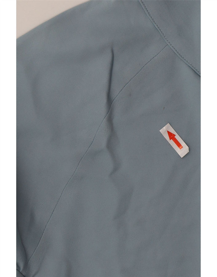 Adidas Veste de survêtement à manches 3/4 pour femme UK 16/18 Large Bleu Polyester