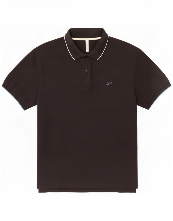 Sun68 Polo Homme 2XL Coton Noir