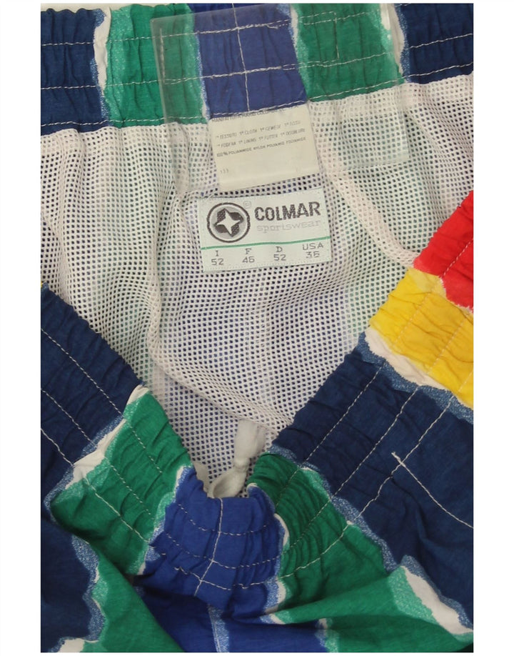 Colmar Short de Bain IT 52 Large Polyamide Rayé Multicolore Homme