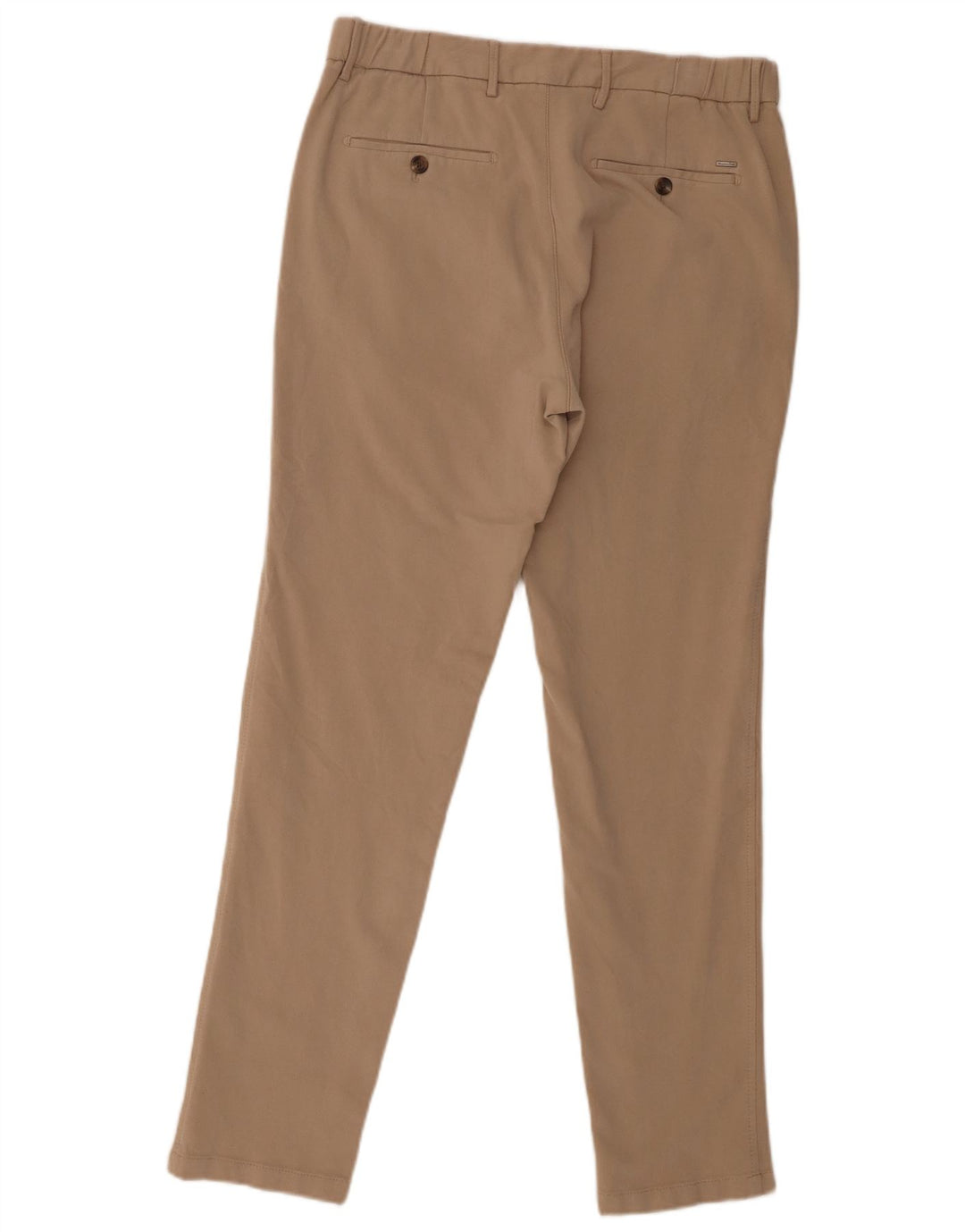 Massimo Dutti Pantalon chino slim pour homme EU 40 Medium W31 L30 Beige