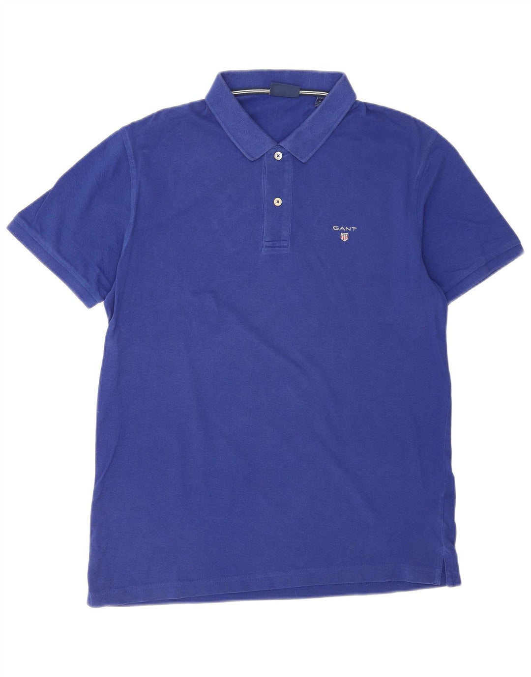 Gant Polo Homme Grand Bleu Coton
