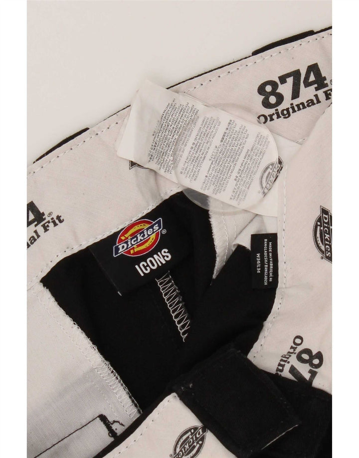Dickies Pantalon Chino Droit Homme W34 L34 Noir Polyester