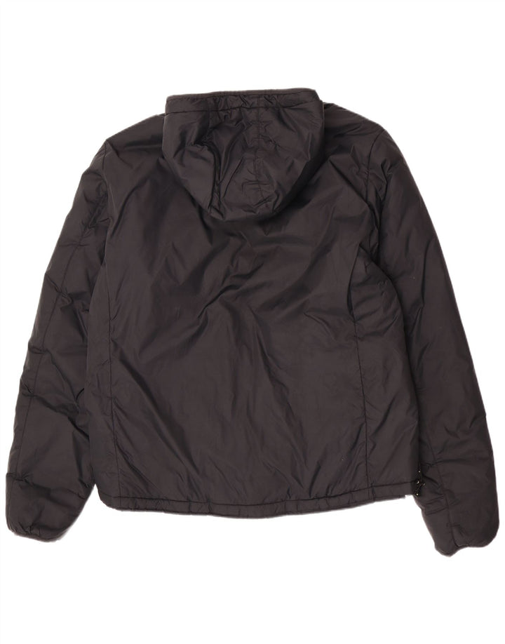 Mistral Veste coupe-vent réversible à capuche pour homme UK 42 XL Noir Polyamide