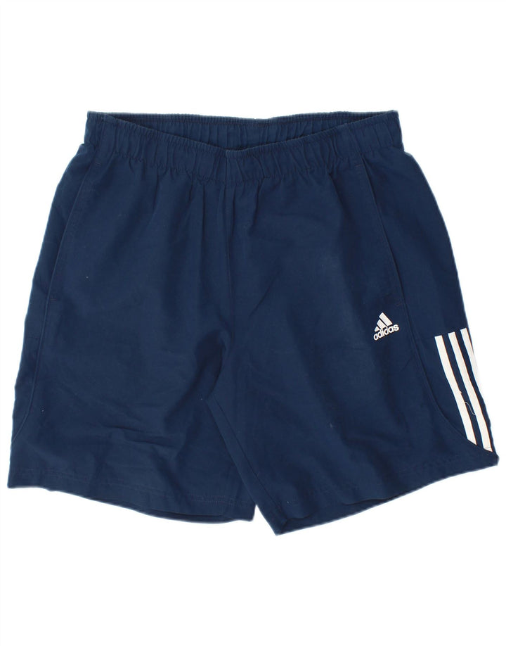 Adidas Short de sport Climalite Homme Bleu Marine Moyen Polyester