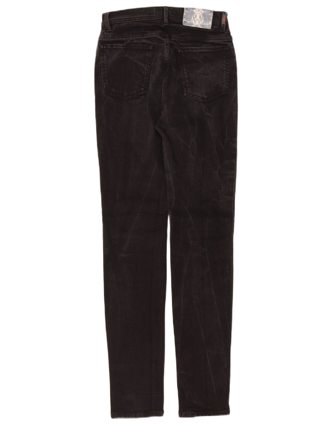 Trussardi Femme Jean Droit W26 L31 Coton Noir