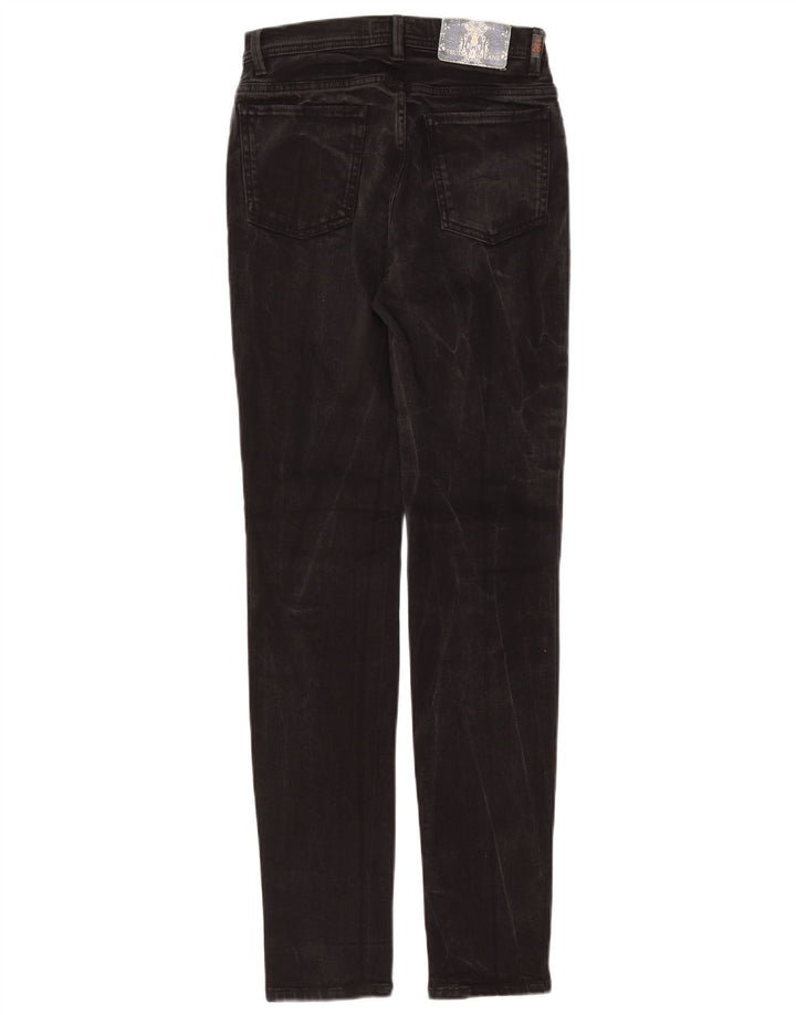 Trussardi Femme Jean Droit W26 L31 Coton Noir